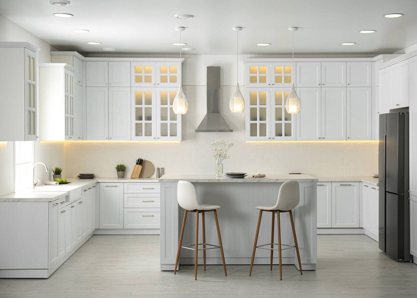 ผลงานต่อเติมห้องครัวหลังตัวบ้าน